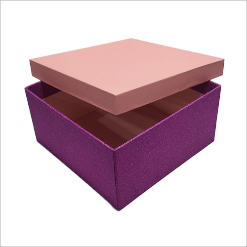 Matte Lamination Purple Cardboard Boxes