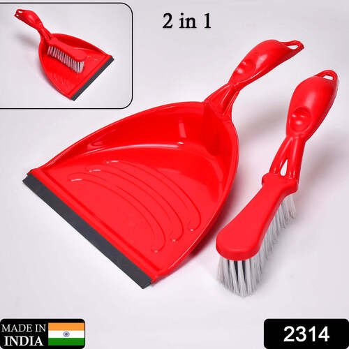 2314 DUSTPAN SET WITH BRUSH