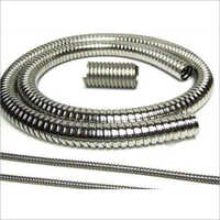 Silver Double  Lock Shower Pipe
