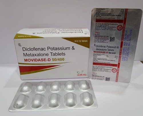 Diclofenac Potassium and Metaxalone Tablets