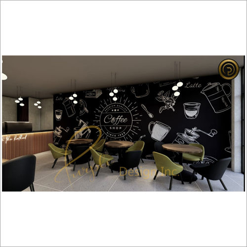 Cafe Restaurant Complete Set Interior Desingning Services