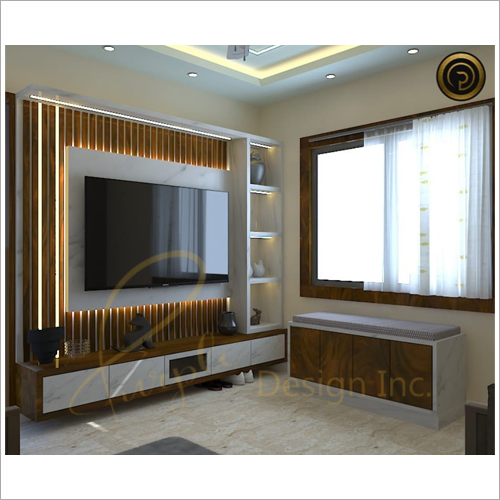 Modern TV Unit Interior Designing Services
