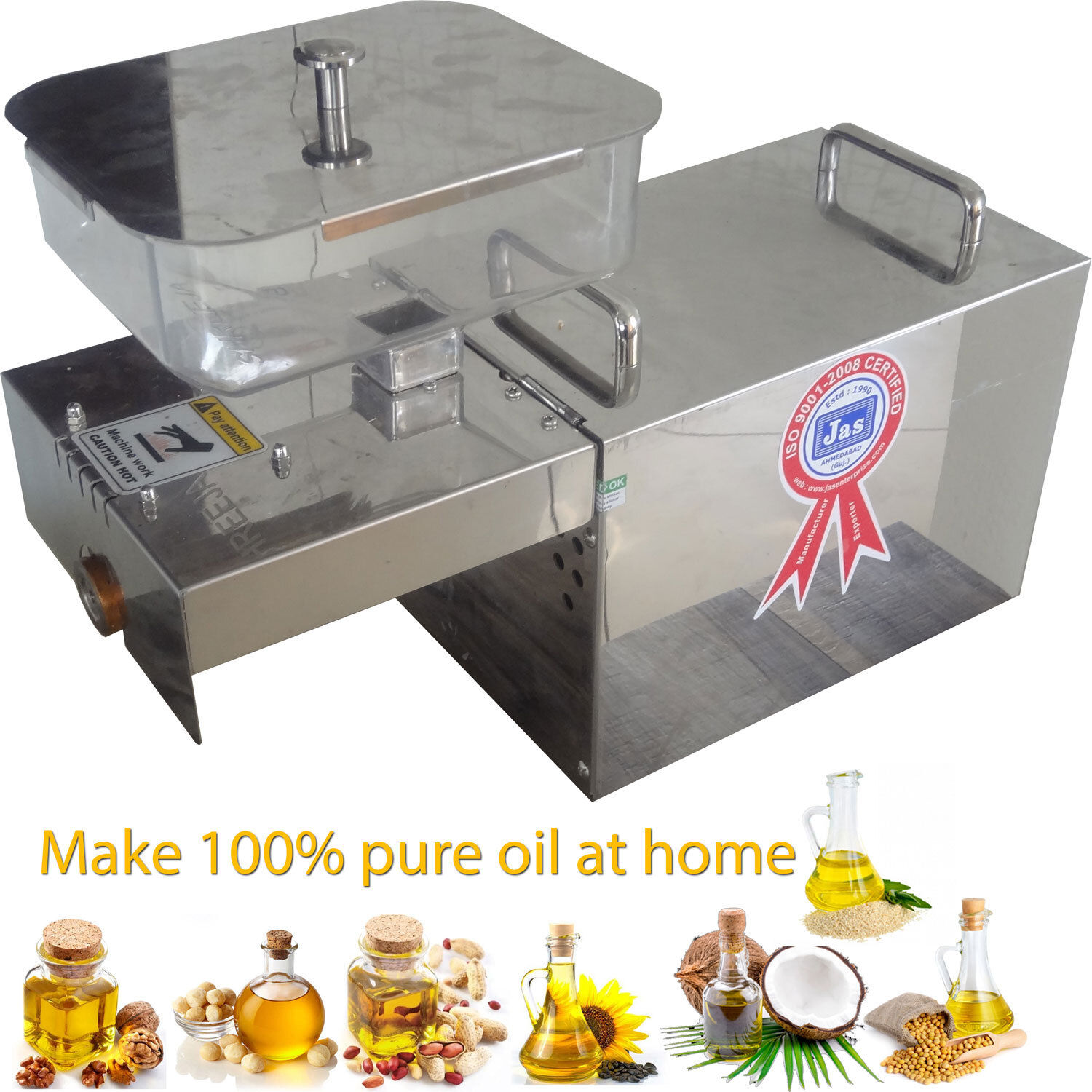 Ayurvedic Seeds Oil Extraction Machine