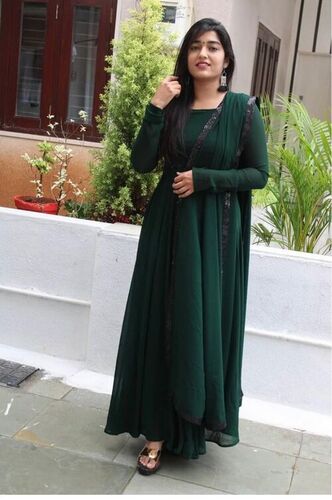 Harini Green Georgette Kurti