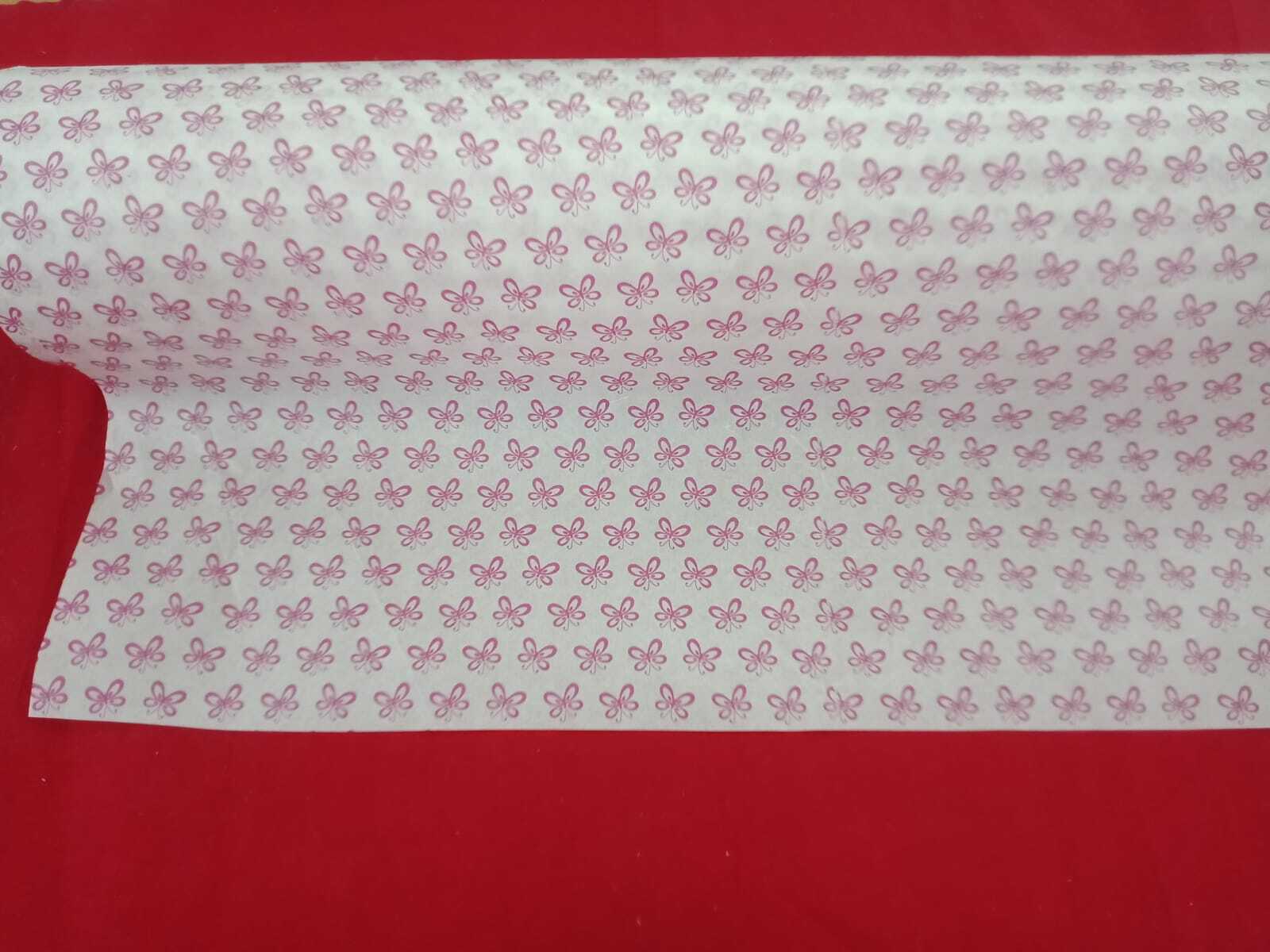 Silicon coated paper (printed)