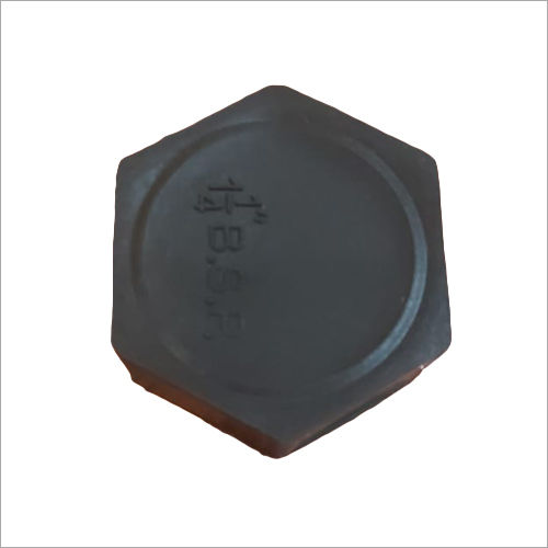 Black Plastic Pipe Cap