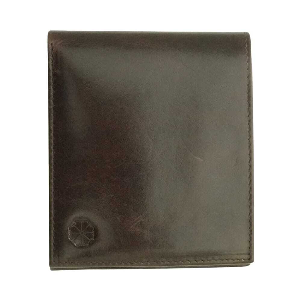 Mens Brown Leather Wallet With 8 Card Slots