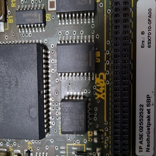 SIEMENS 6SX7010-0FA00 I/O CARD