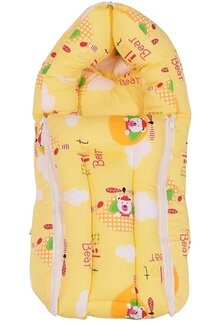 Baby Sleeping Bag Sleeping Nest Of Polyester Fabric - Polyester Material, 27 Inches Size, Assorted Colors | Lightweight And Portable Design For Babies