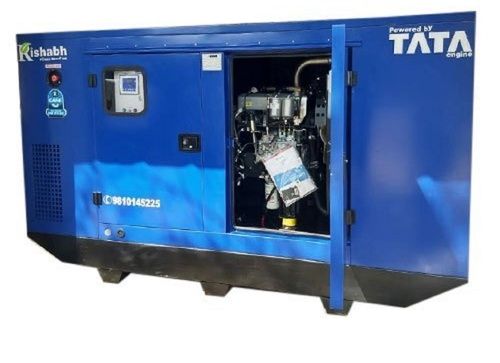 Blue 125 Kva Tata Silent Diesel Generator Set