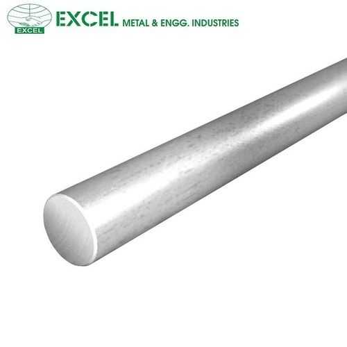 Aluminium Round Bar - Industrial Grade Silver Alloy , Coated Surface with Hardness & Warranty