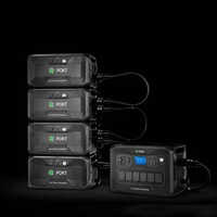 3000W Pokt Portable Home Back Up Battery Weight: 55  Kilograms (Kg)