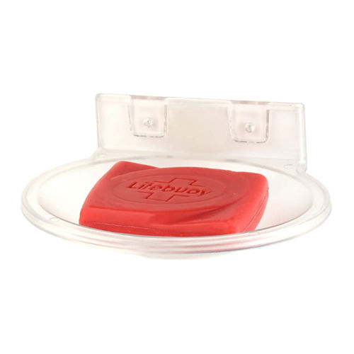 White Plastic Soap Dish