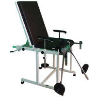 Quadriceps Exercise Chair - Stainless Steel Frame, Adjustable Resistance Levels, Padded Seat and Backrest, Black | Specialized Leg Extension Equipment for Rehabilitation and Strength Training