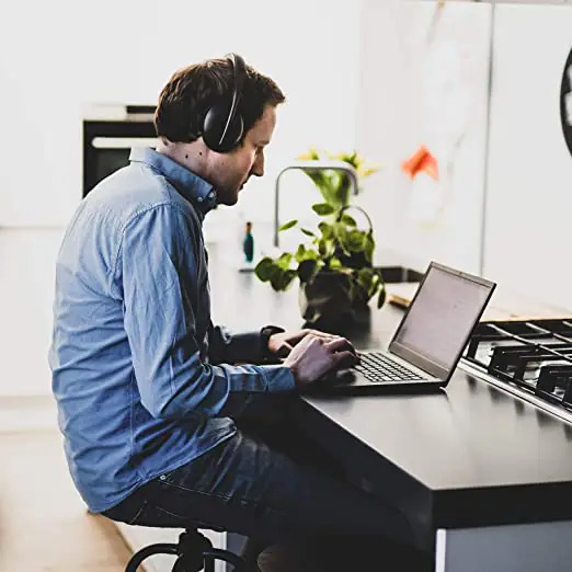 Wireless Over Ear Headphones with Mic