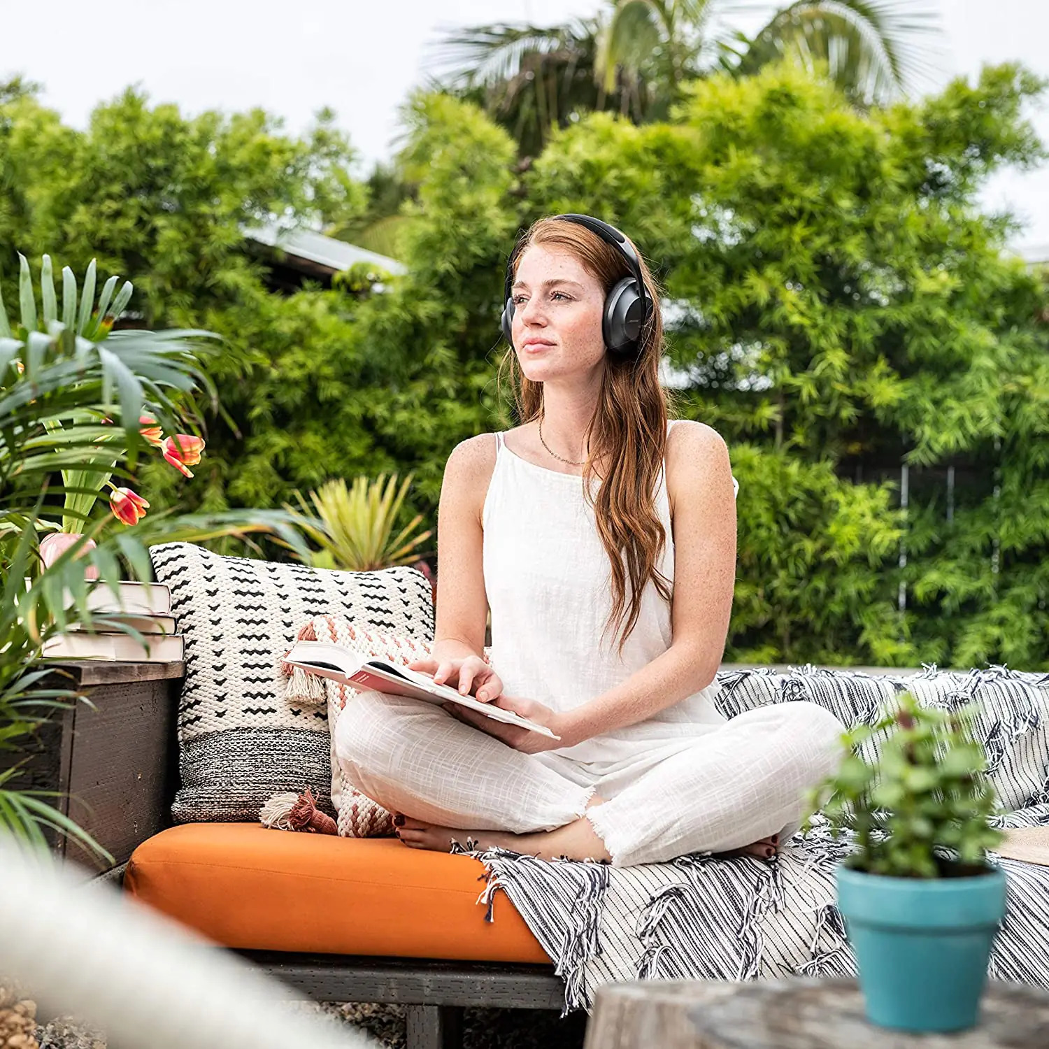 Wireless Over Ear Headphones with Mic