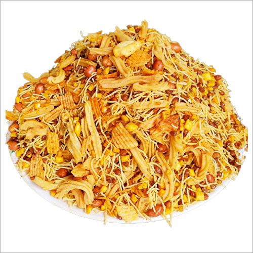 500 GM Any Rime - Navratan Mixture, Spicy Taste with Peas, Potatoes, Cornflakes, Peanuts, and Pulses | Fried, 500 Gram Bag, 1 Month Shelf Life