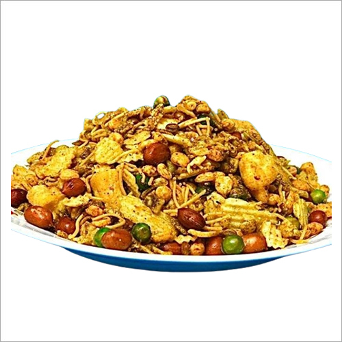 500 GM Kosturi - Crunchy Snack Mix with Thick Sev, Boondi, Peanuts | Baked, Spicy Flavor, Hygienically Made, Preservative-Free