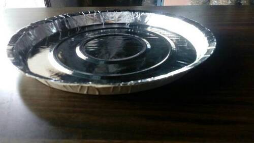 12/12 Silver Paper Plate