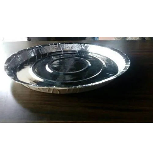 12/12 Silver Paper Plate