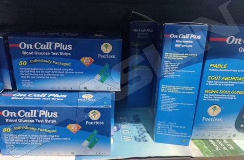 On Call Plus Glucometer Test Strips