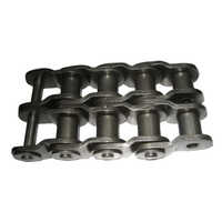 Industrial Conveyor Chains - Plastic, Metal, Iron | White and Grey Links for Efficient Power Transmission in Various Industries