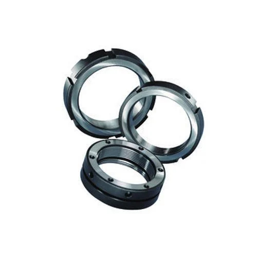 Silver Precision Lock Nuts For Bearings
