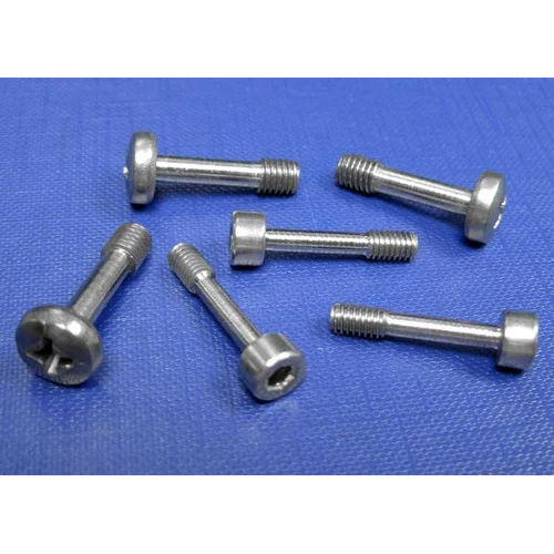 Silver Stainless Steel Captive Screw