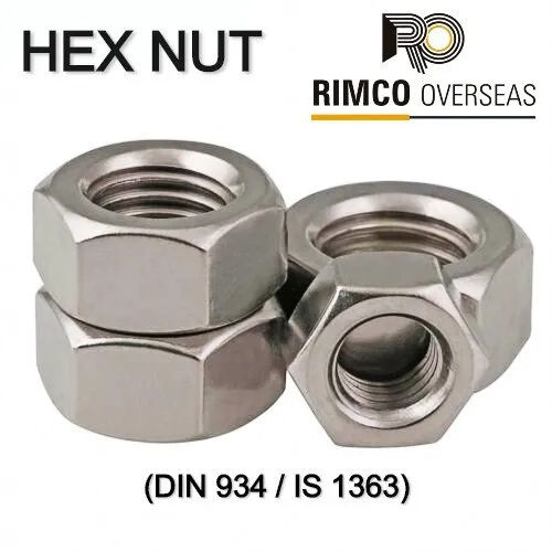 Stainless Steel 304 Hex Nut