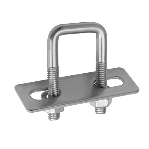 Silver Stainless Steel Square U Bolts