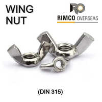 Stainless Steel 304 Wing Nut
