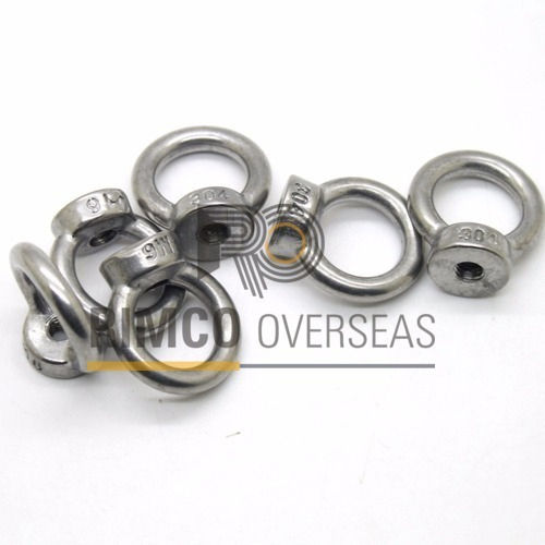 Silver Stainless Steel Eye Nut