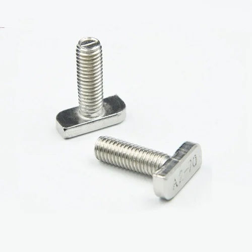 Silver Stainless Steel T Head Bolts A2 - 70