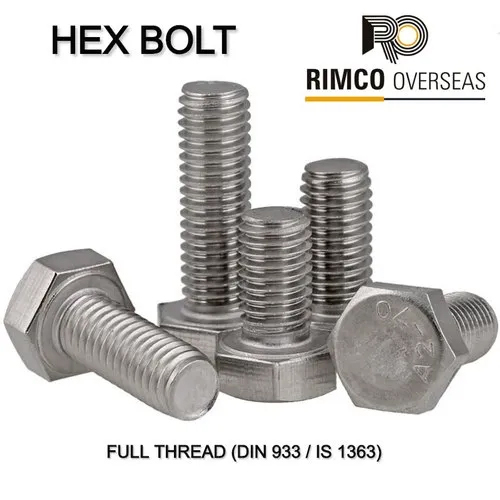 Stainless Steel 304 (A2 - 70) Hex Head Bolts