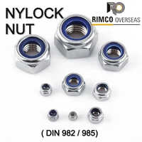 Stainless Steel 304 Nylock Nut