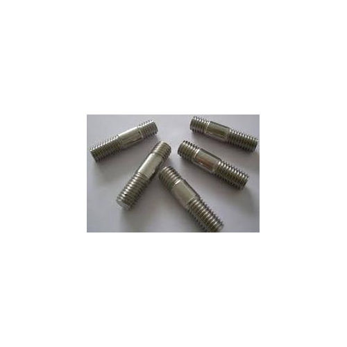 Silver Stainless Steel Double Ended Stud