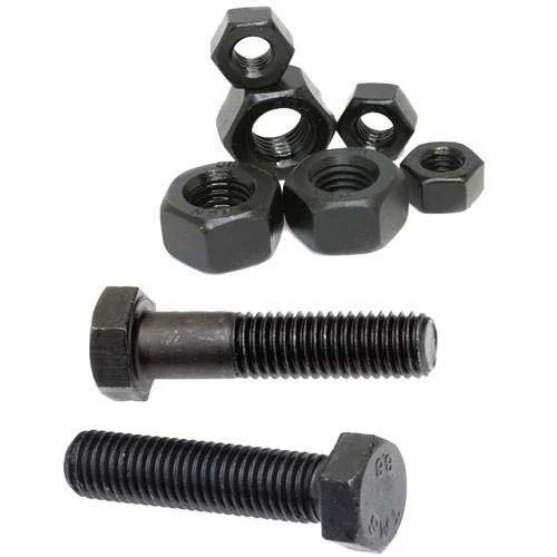 Black High Tensile Heavy Hex Nuts