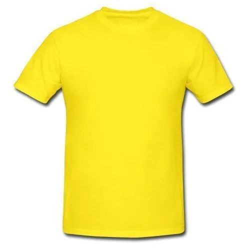 130GSM Sublimation Yellow T-Shirt