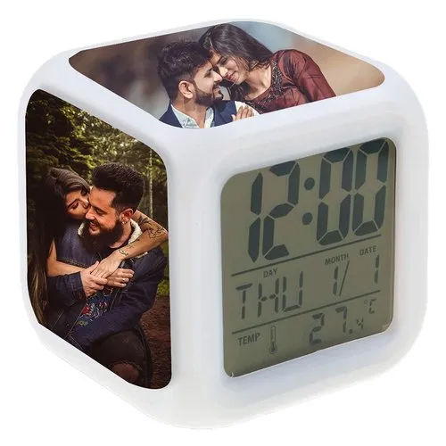 Abs Digital Printed Alarm Clock