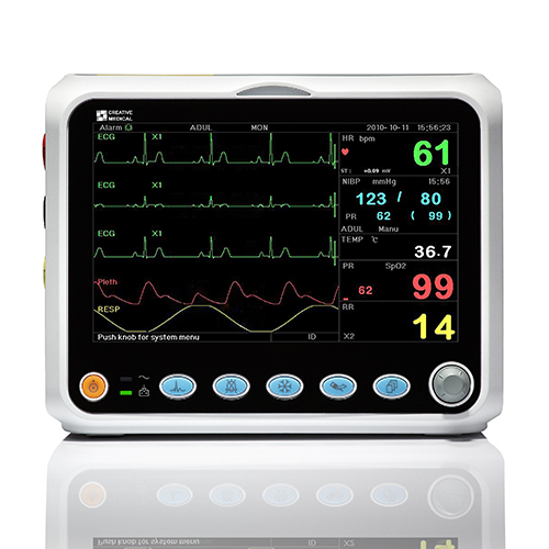 Six Parameter Ambulance Patient Monitor