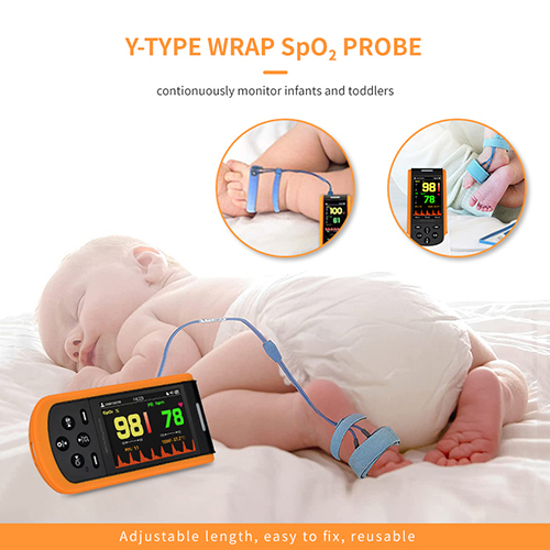 Plastic Baby Bluetooth Handheld Pulse Oximeter