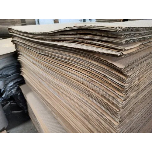 3 Ply Corrugated Paper Sheets - Corrugated Paper, Customized Size | Compatible with Digital Printing, Ideal for Carton Design