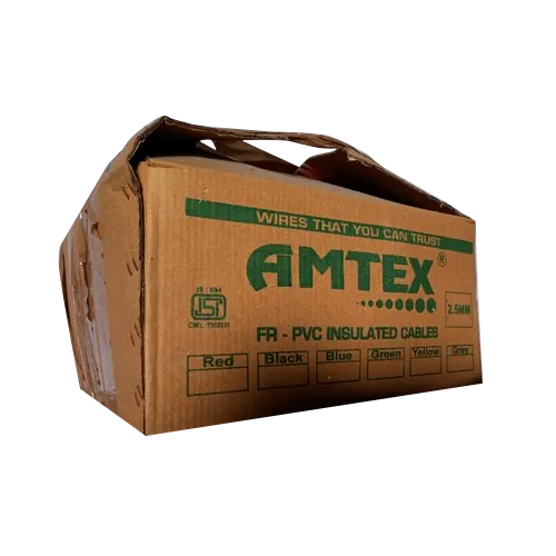 Printed Corrugated Box - Laminated Material, Glossy Lamination | Lightweight, Durable Design for Safe Packaging of Sensitive Items