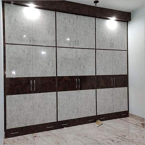 Wood 6 Door Wardrobe