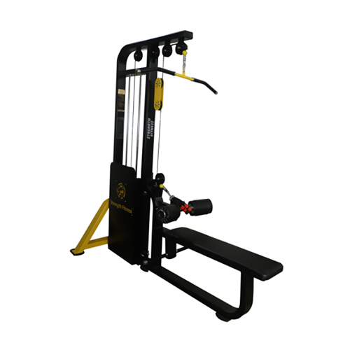 Lat Pull With Row Machine