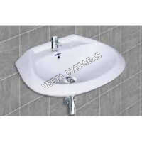 Round 18x13 Wash Basin - Color: White