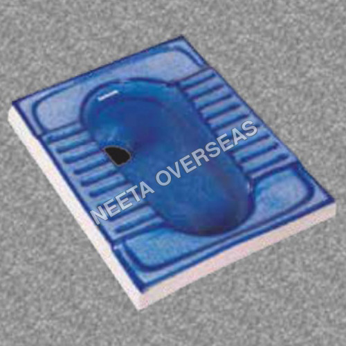 Blue Indian Toilet Seat