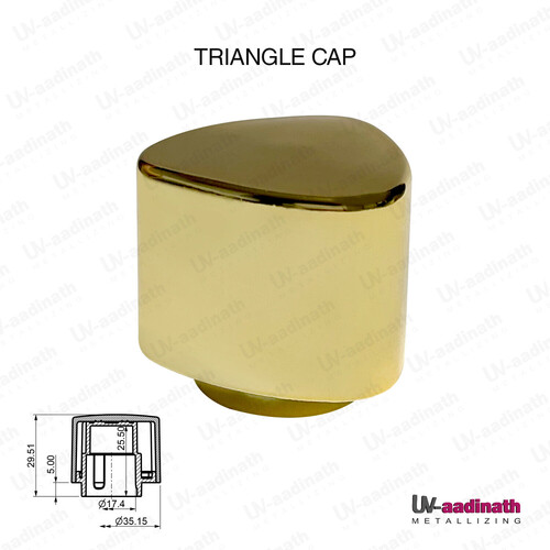 PLASTIC PERFUME TRIANGLE CAP