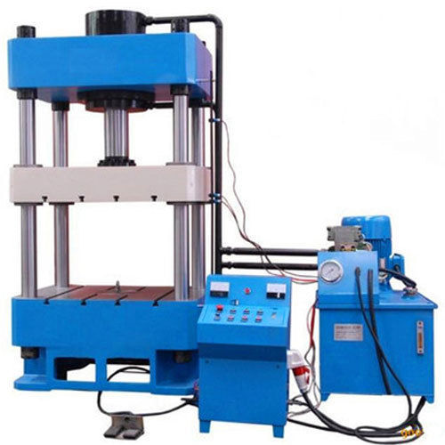 Hydraulic Rubber Moulding Press - Color: Blue