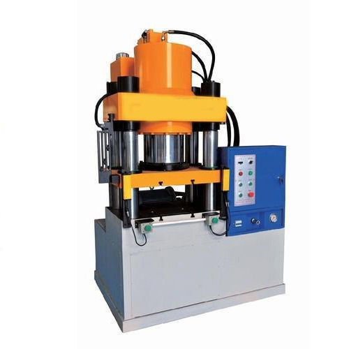 Semi Automatic Hydraulic Press Machine - Color: Gray